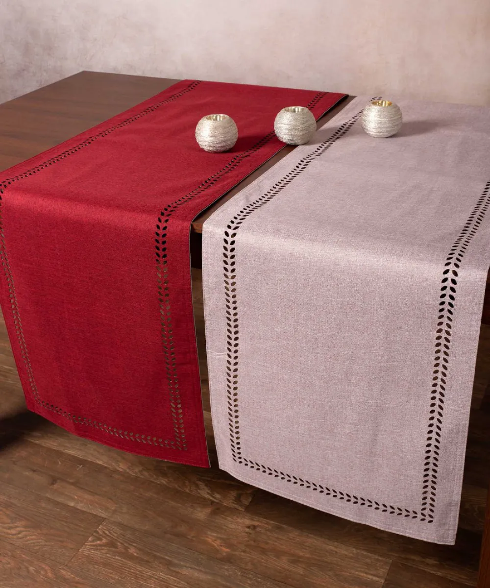 τραβέρσα (40cm x 120cm) bg18 αμέθυστος/κόκκινο
