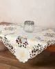 Σατέν κοφτό τραπεζοκαρέ (135cm x 135cm) 291 κίτρινο