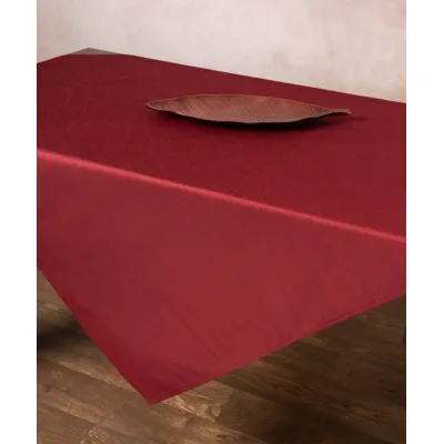 Σατέν τραπεζοκαρέ 2015 (130cm x 130cm) μπορντώ 