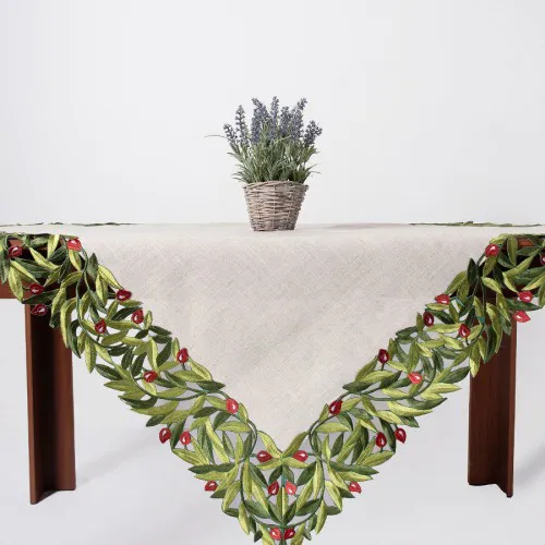 Καρέ 2353 (85cm x 85cm) κόκκινη ελιά