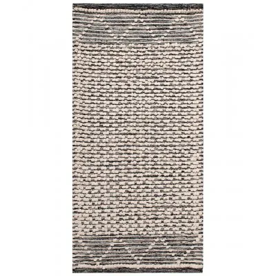 Πατάκι jaipur (60cm x 130cm) σκούρο γκρί