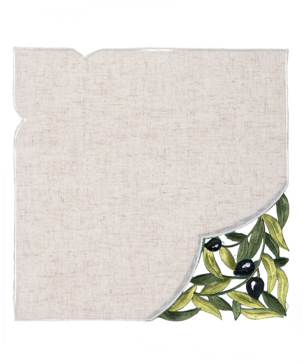 Πετσέτα φαγητού 2353 (45cm x 45cm) μαύρη ελιά