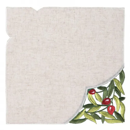 Πετσέτα φαγητού 2353 (45cm x 45cm) κόκκινη ελιά 