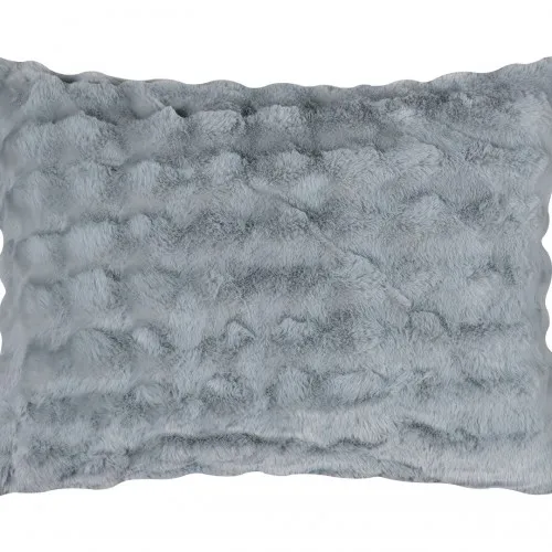 Μαξιλαροθήκη burble (50cm x 70cm) γκρί