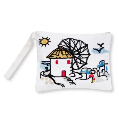 Πορτοφόλι αλυσοβελονιά (19cm x 25cm) πολύγαζο 269