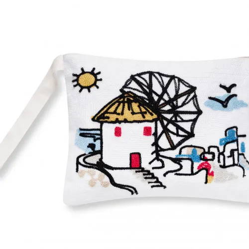 Πορτοφόλι αλυσοβελονιά (19cm x 25cm) πολύγαζο 269
