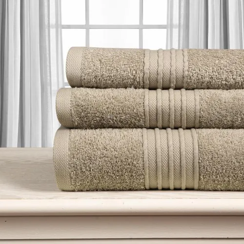 Βαμβακερή πετσέτα OPAL 500gsm (50cm x 90cm) light brown