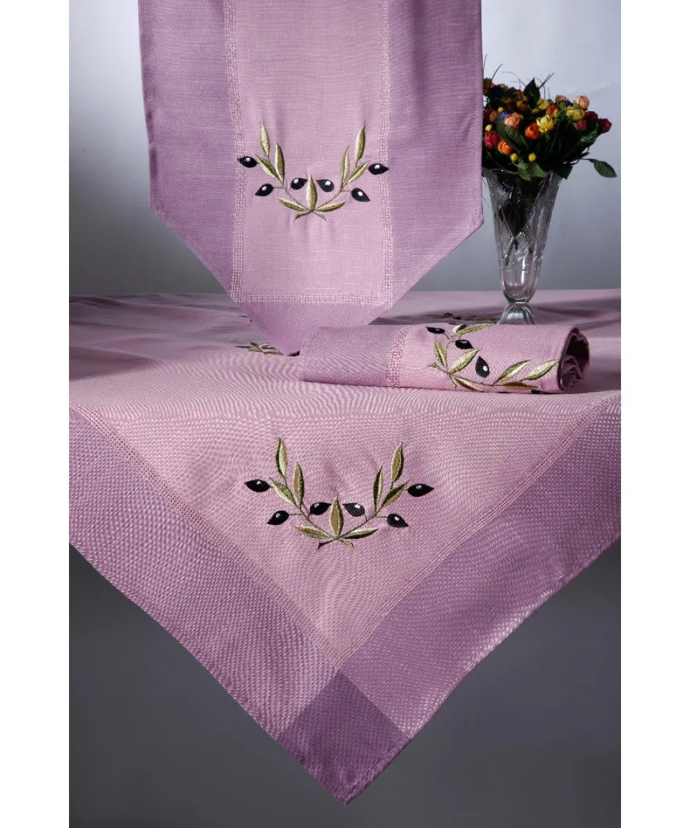 Σετ 3 τεμαχίών bg23a (40cm x 110cm 2x40cm x 40cm) μώβ