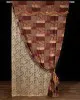 Κουρτίνα eleni (150cm x 280cm) με τούνελ Μπορντώ