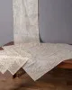Σετ 4 τεμαχίων (100cm x 100cm, 45cm x 105cm, 2x42cm x 42cm) Ερατώ Ivory