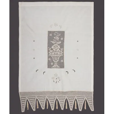 κουρτίνα GXFBG (90cm x 130cm) ecru με τούνελ