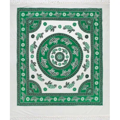 Pestemal διπλό (220cm x 240cm) 11 πράσινο
