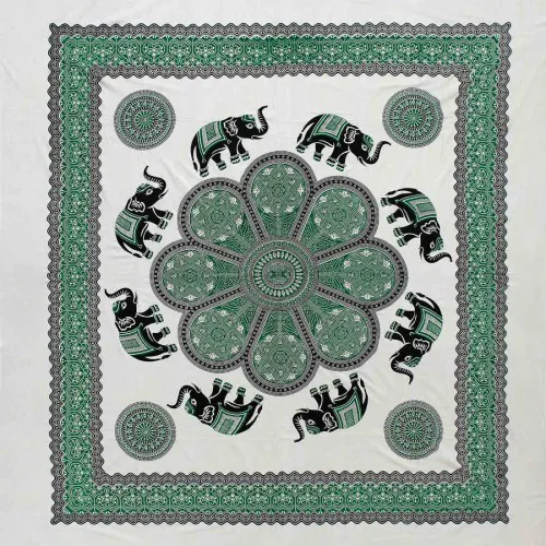 Pestemal διπλό (220cm x 240cm) 7 πράσινο