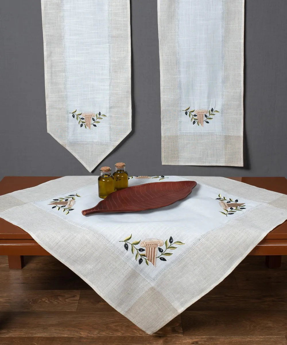 Σετ 3 τεμαχίών N3 (40cm x 110cm 2x40cm x 40cm) ivory