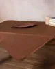 Τραπεζοκαρέ NELLY (135cm x 135cm) καφέ