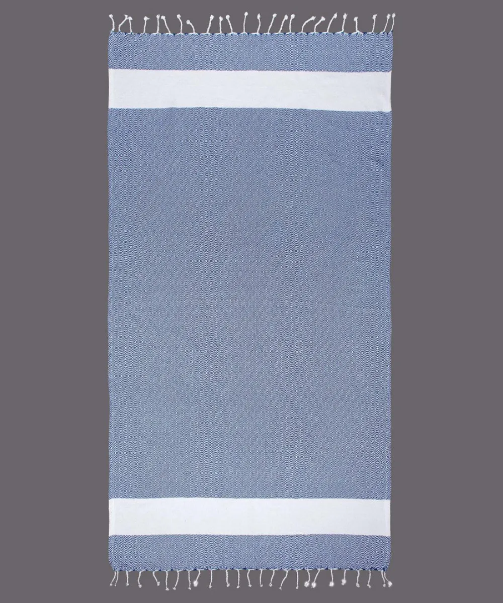 Pestemal nkp12 (90cm x 180cm) μπλέ ροαγιάλ