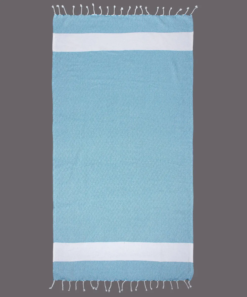 Pestemal nkp12 (90cm x 180cm) σιέλ