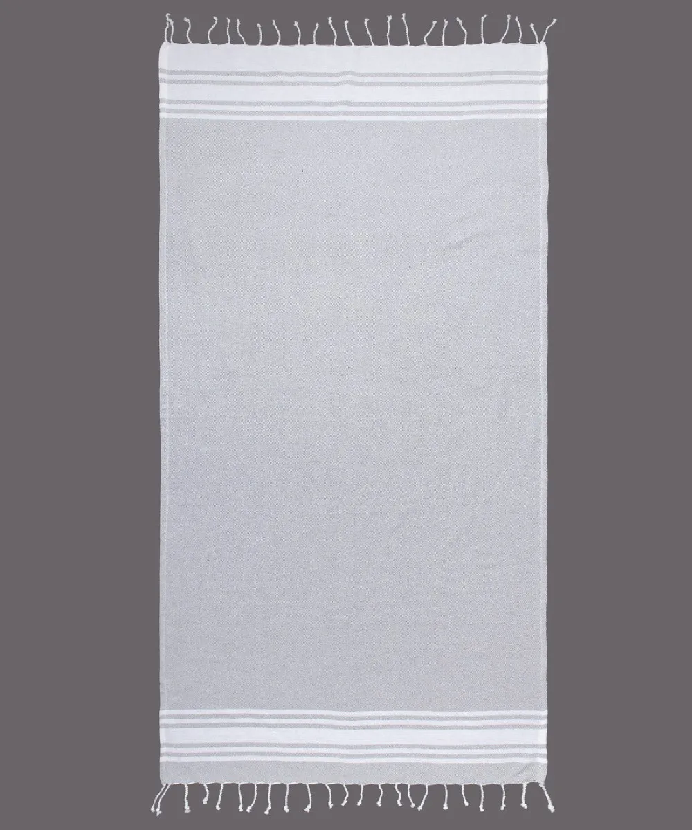 Pestemal nkp264 (90cm x 180cm) ανοιχτό γκρί