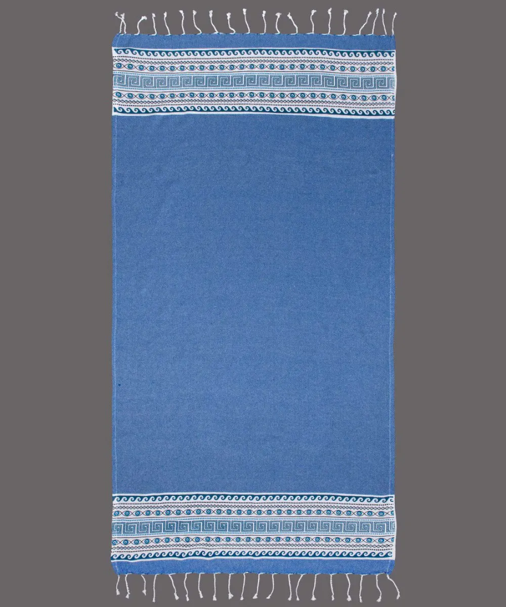 Pestemal nkp555 (90cm x 180cm) μπλέ ροαγιάλ