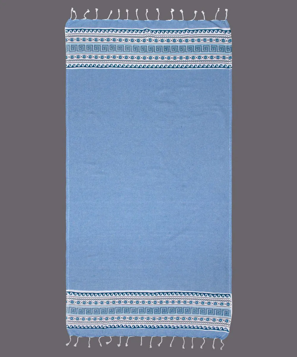 Pestemal nkp555 (90cm x 180cm) τυρκουάζ