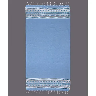 Pestemal nkp555 (90cm x 180cm) τυρκουάζ