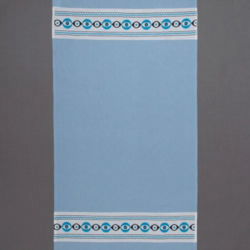 Pestemal nkp707 (90cm x 180cm) σιέλ