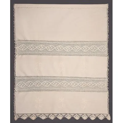 κουρτίνα NT1-2 (140cm x 260cm) ecru με τούνελ