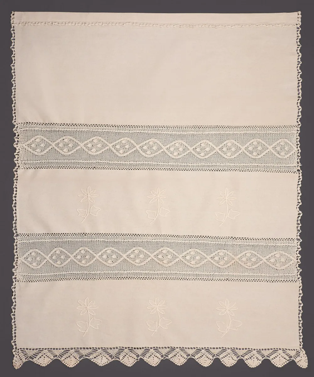 κουρτίνα NT1-2 (120cm x 160cm) ecru με τούνελ