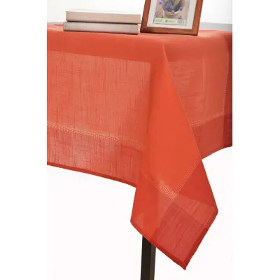 τραπεζομάντηλα nx031 (135cm x 135cm) κεραμιδί