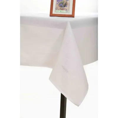 τραπεζομάντηλα nx031 (135cm x 135cm) λευκό