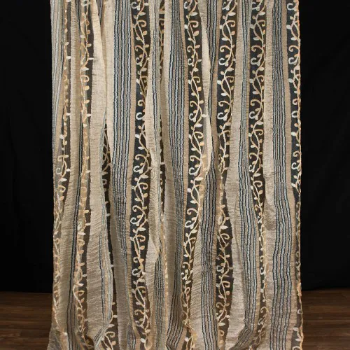 Κουρτίνα sl119 (280cm x 300cm) με τρέσα χρυσή