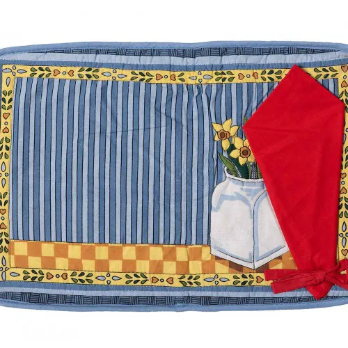 soupla (33cm x 55cm) με πετσέτα φαγητού απλικέ
