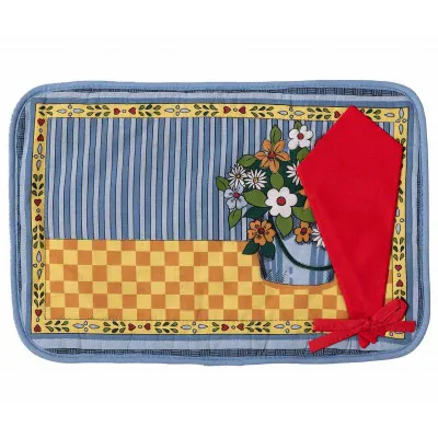  soupla (33cm x 55cm) με πετσέτα φαγητού απλικέ