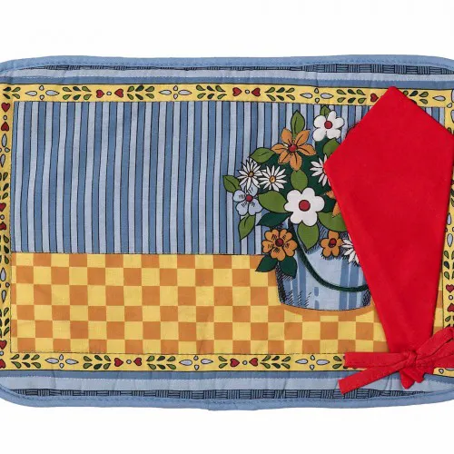  soupla (33cm x 55cm) με πετσέτα φαγητού απλικέ