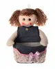 Κούκλα Sylvia με θήκη (30cm x 20cm) jean ivory