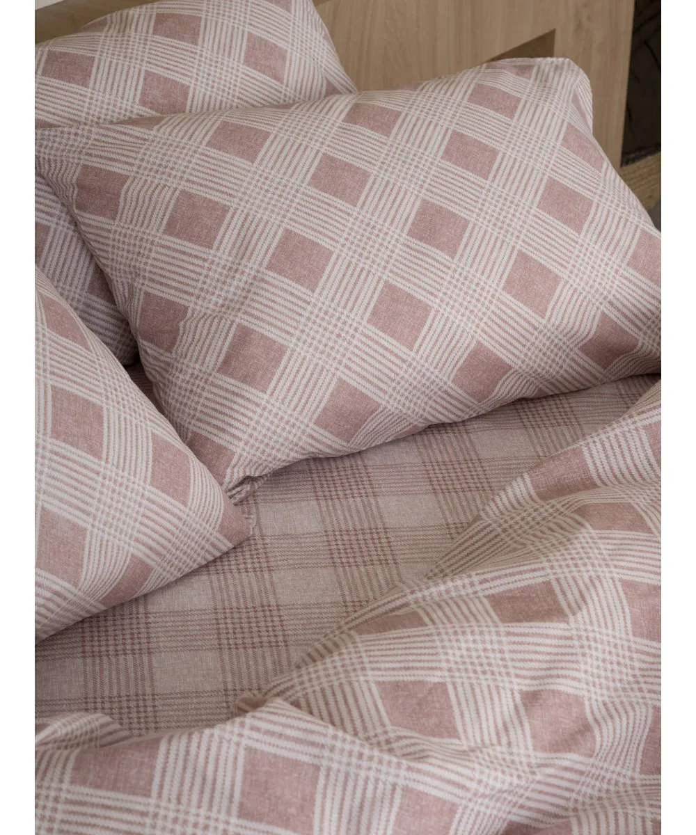Παπλωματοθήκη Cotton Feelings 2072 Rose Διπλή (200x250)