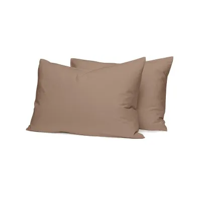 Παπλωματοθήκη Cotton Feelings 118 Brown Υπέρδιπλη (230x250)
