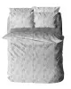 Παπλωματοθήκη Menta Εμπριμέ 400 Grey Μονή (170x250)