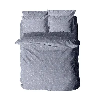 Παπλωματοθήκη Menta Εμπριμέ 440 Grey Μονή (170x250)