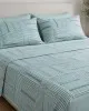 Παπλωματοθήκη Menta Εμπριμέ 600 Aqua Υπέρδιπλη (230x250)