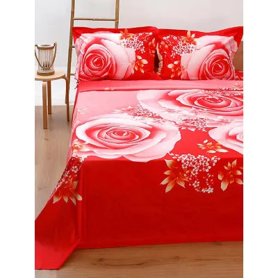 Σετ Παπλωματοθήκη Satin Εμπριμέ 260 Υπέρδιπλη (230x250)