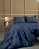 Παπλωματοθήκη Βαμβακοσατέν Omnia Blue Υπέρδιπλη (220x240)