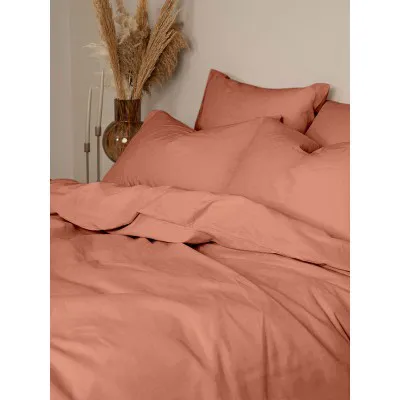 Παπλωματοθήκη Cotton Feelings 117 Peach Μονή (170x250)