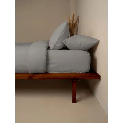 Παπλωματοθήκη Cotton Feelings 122 Paloma Grey Μονή (170x250)