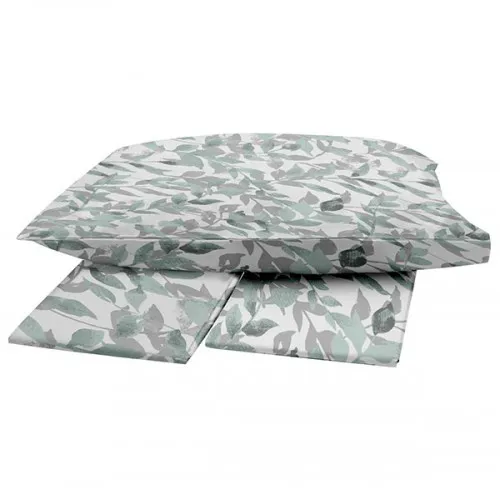 Παπλωματοθήκη Menta Εμπριμέ 050 Grey Μονή (170x250)