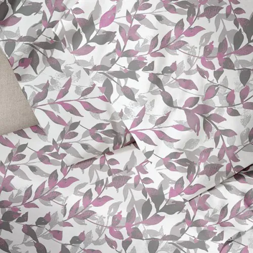 Παπλωματοθήκη Menta Εμπριμέ 050 Violet Μονή (170x250)