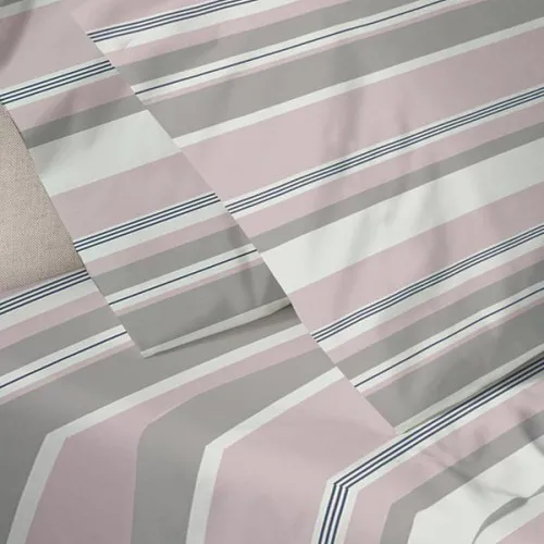 Παπλωματοθήκη Menta Εμπριμέ 550 Pink Μονή (170x250)