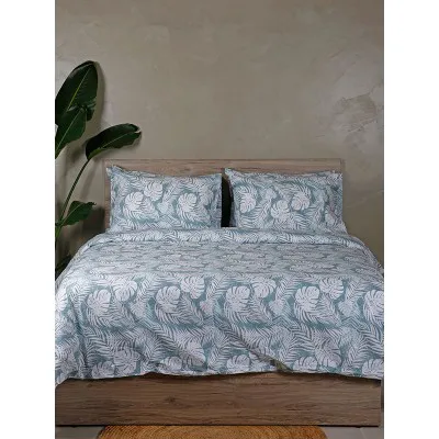 Παπλωματοθήκη Cotton Feelings 2038 Aqua Διπλή (200x250)