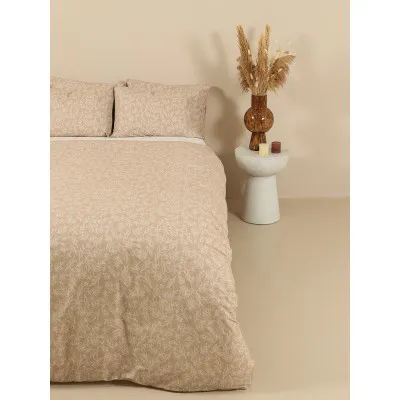 Παπλωματοθήκη Cotton Feelings 2052 Beige Διπλή (200×250)