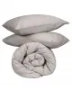 Παπλωματοθήκη Cotton Feelings 106 Light Grey Διπλή (200x250)